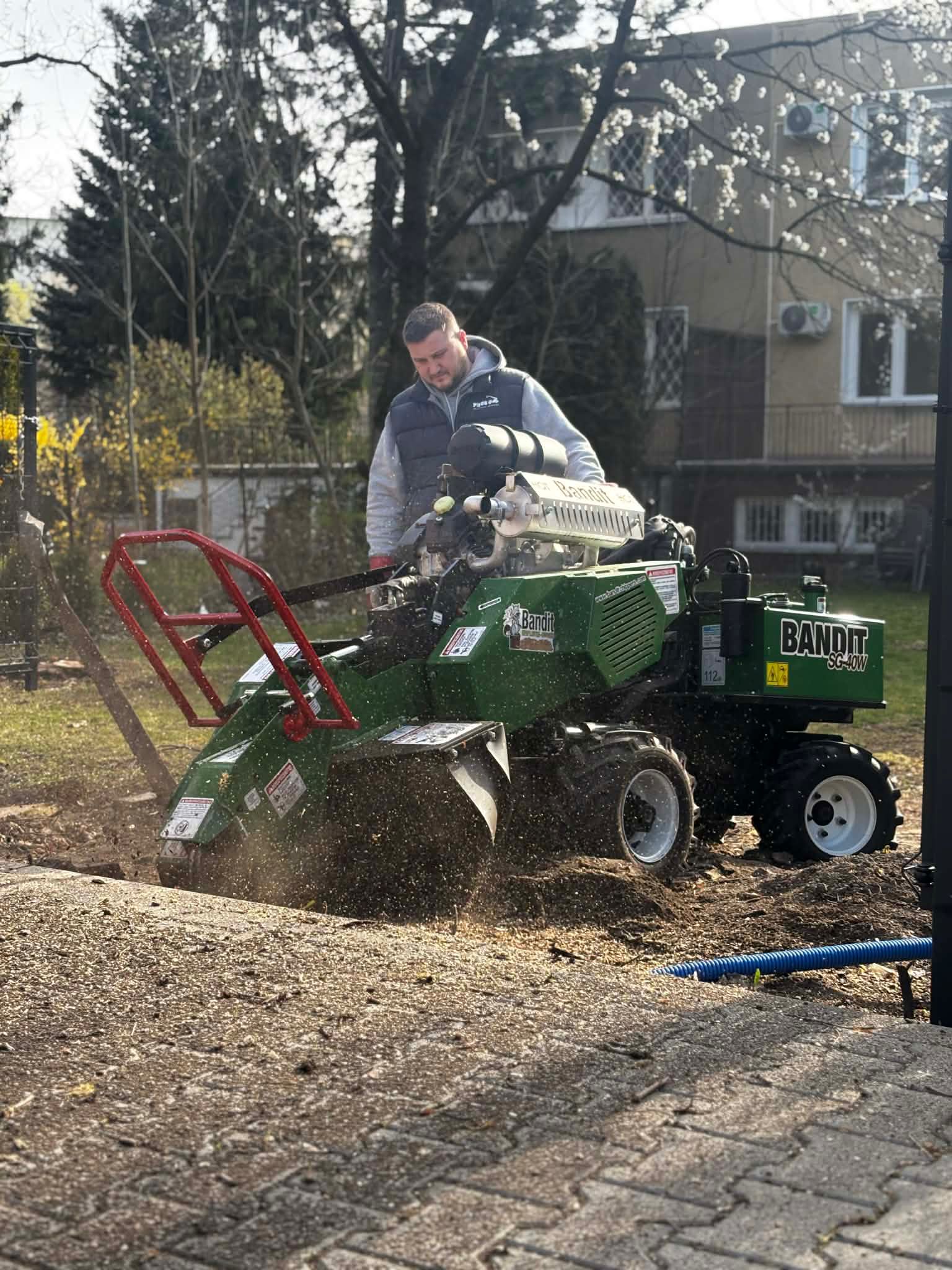 Rozdrabnianie gałęzi Warszawa — zdjęcie 7