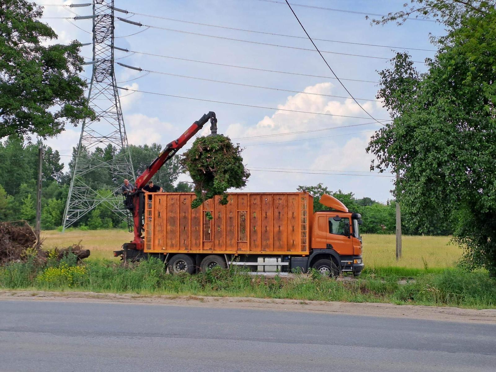 Kontener HDS 36m³ wynajem Warszawa